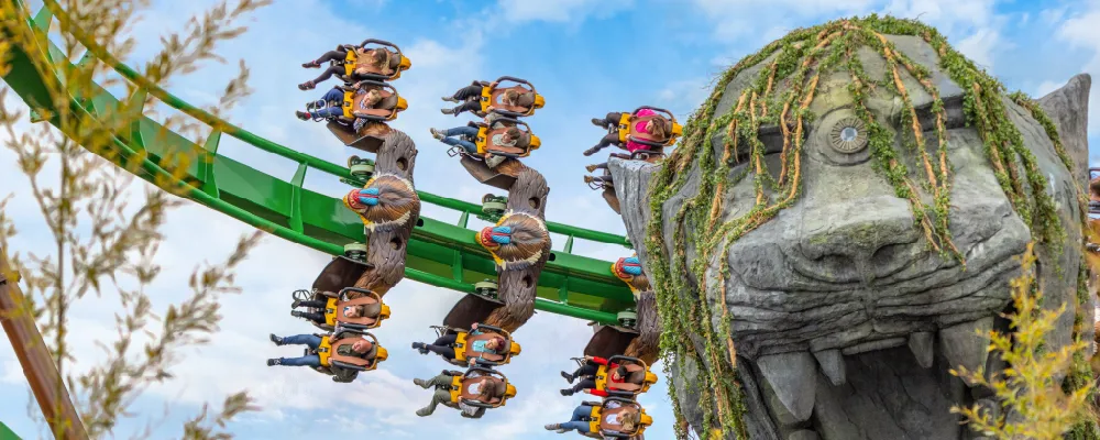 Chessington World of Adventures Mandrill Mayhem Rollercoaster