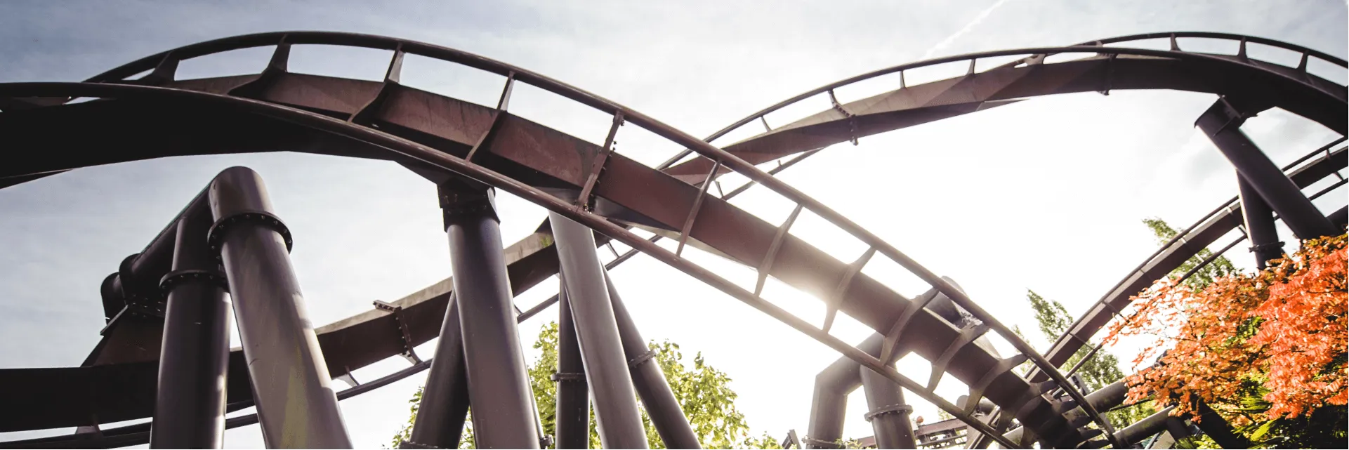 Thorpe Park Nemesis Inferno Rollercoaster Track