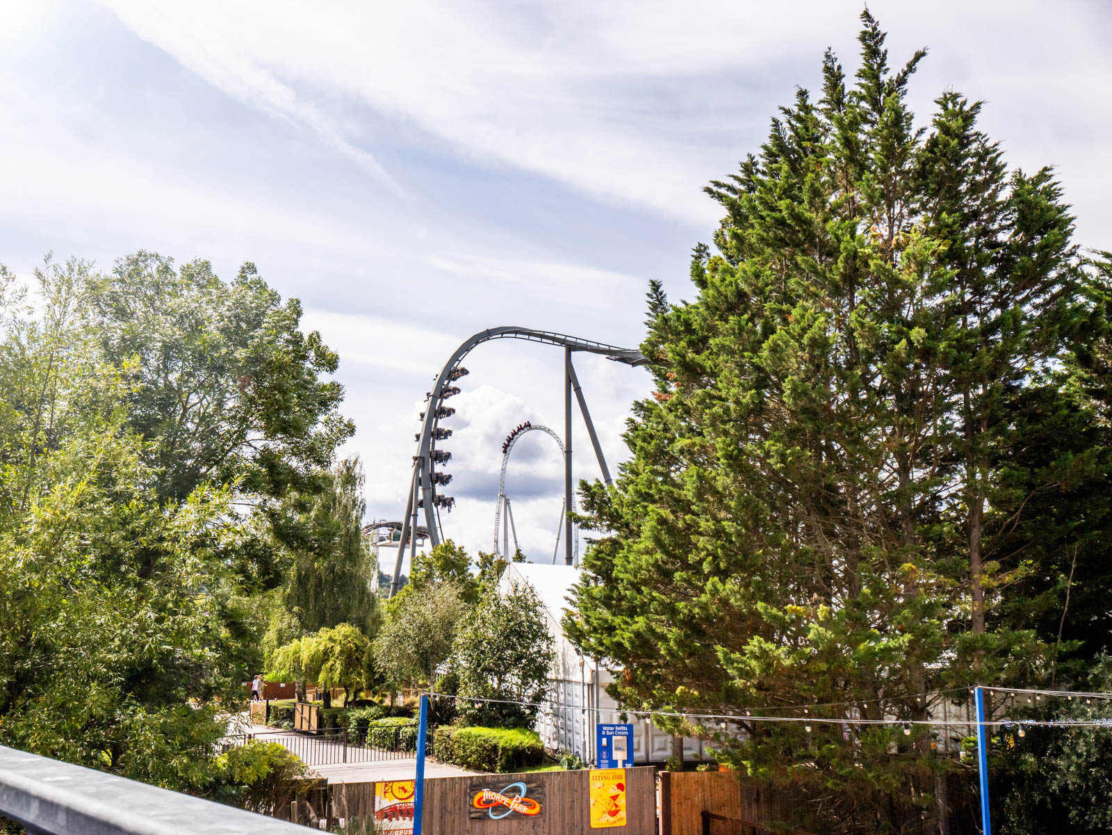 Thorpe Park Stealth And The Swarm Rollercoasters 