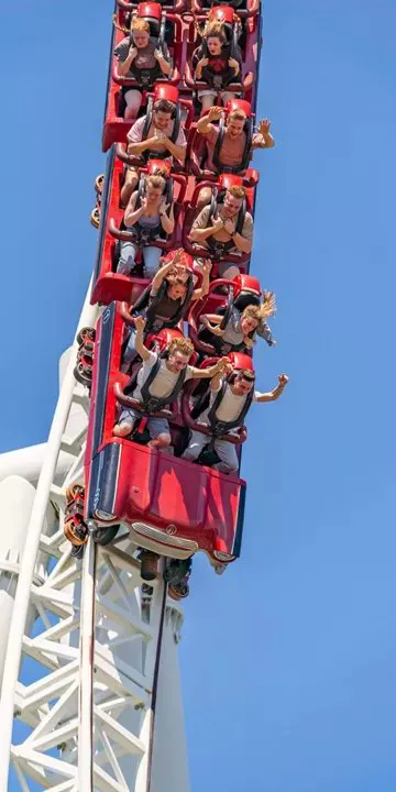 Thorpe Park Stealth Rollercoaster Vertical