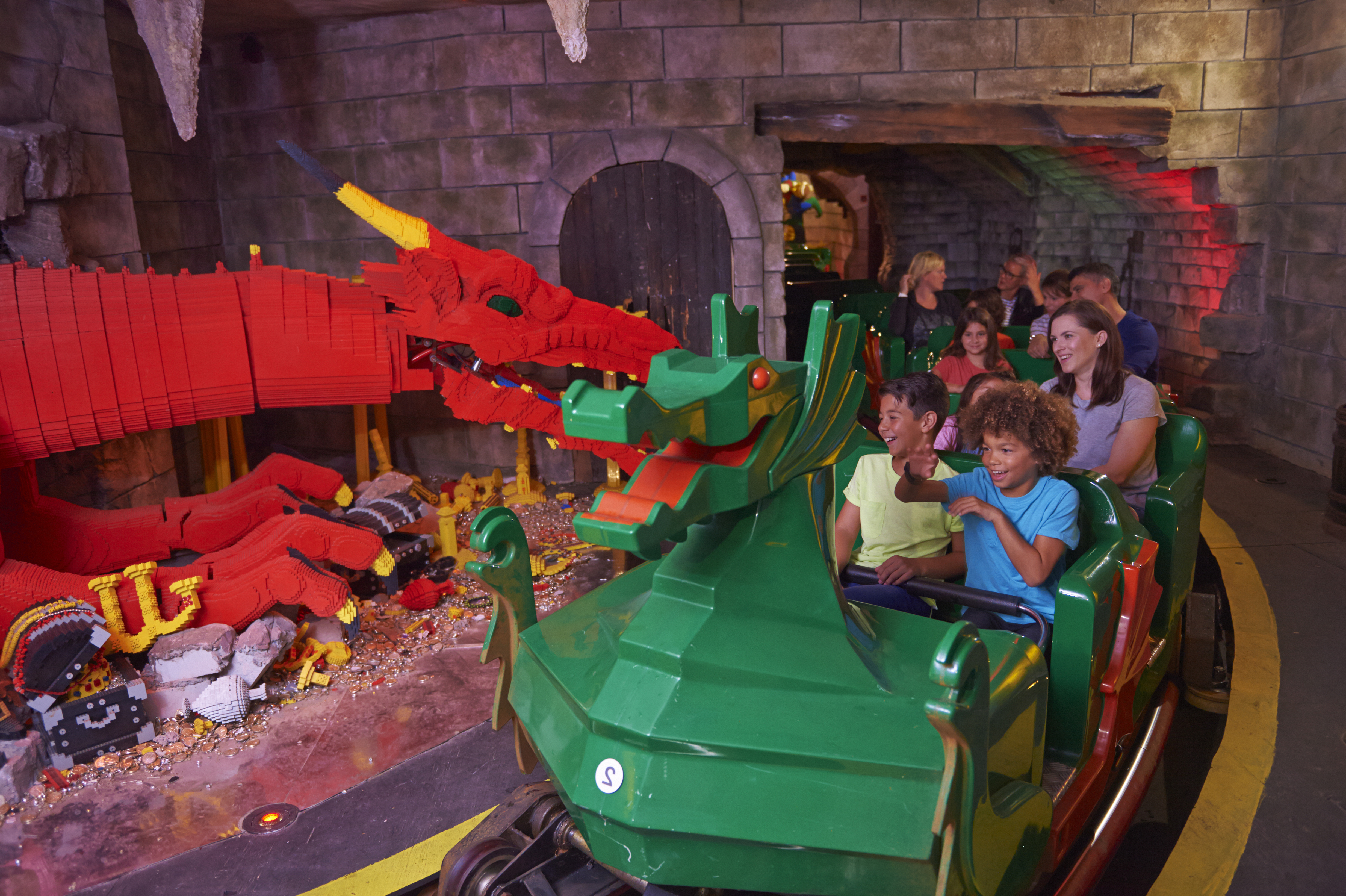 Legoland Windsor The Dragon Ride with kids