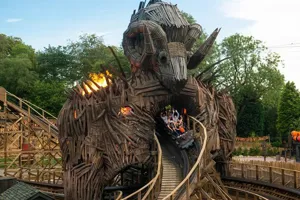 Alton Towers Wicker Man Rollercoaster