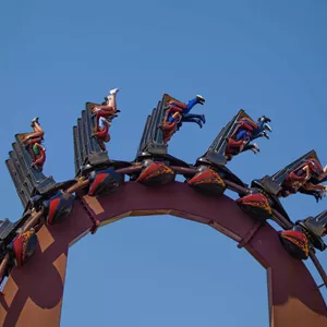 Thorpe Park Nemesis Inferno Rollercoaster Loop