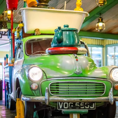 Alton Towers Resort Splash Landings Hotel Lobby Car