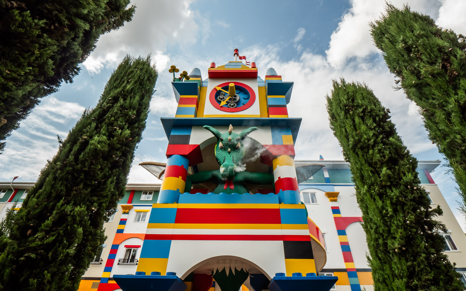 Legoland Windsor Resort Hotel Dragon Entrance